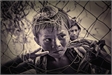 Boy with snake